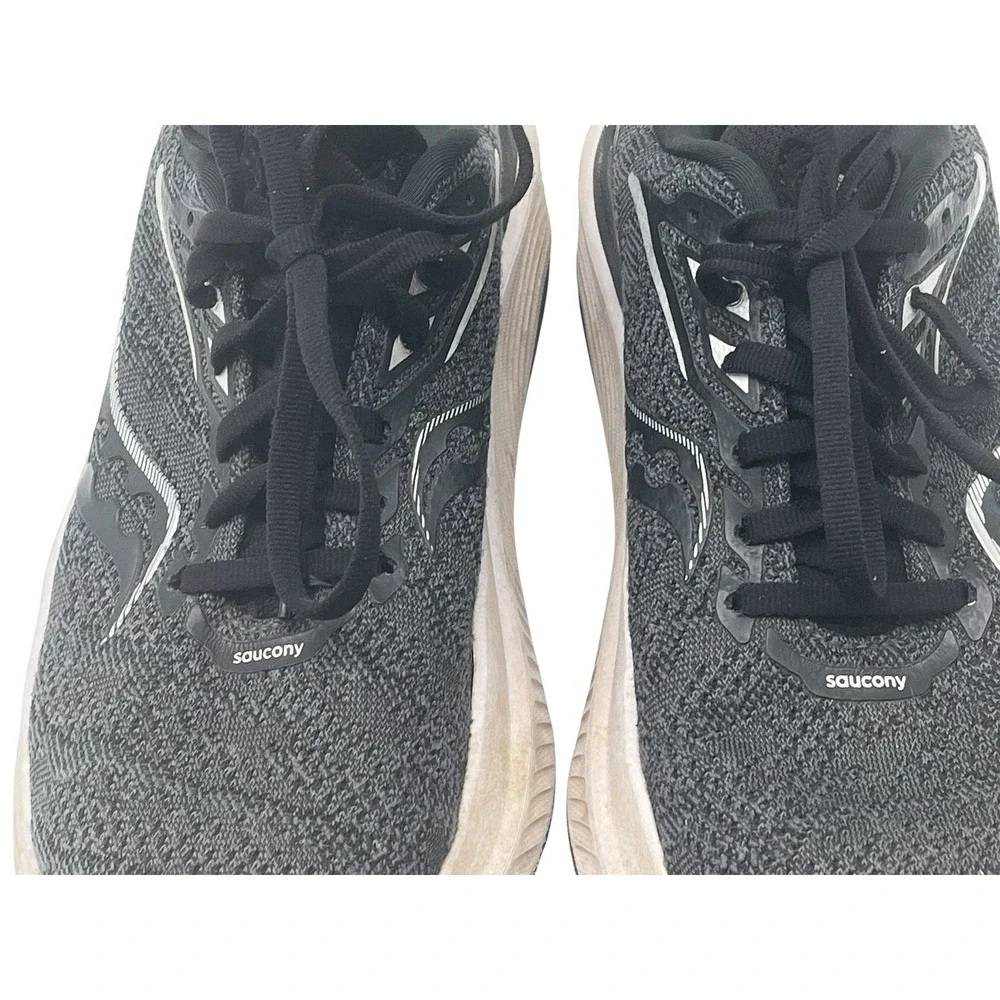 Saucony Echelon 9 Women's Running Shoes Black White S10765-10 Size 7.5